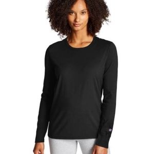 Champion Double Dry L/S Tee Thumb Holes XS